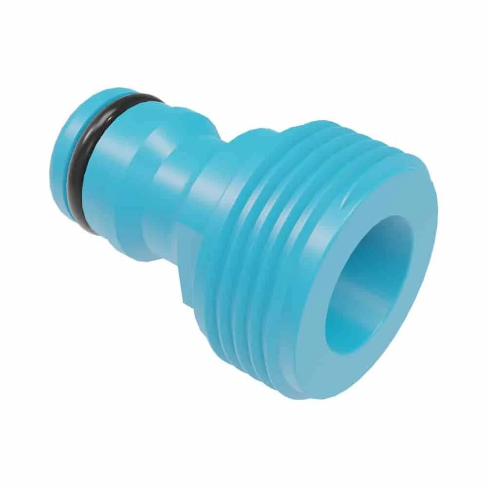 Wasserhahnanschluss 3/4 Zoll, Adapter Aussengewinde, Anschluss Wasserhahn