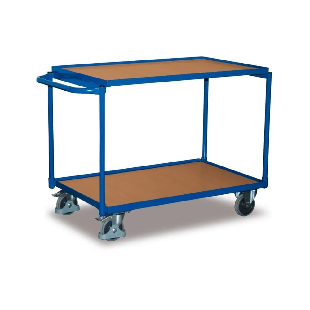 Tischwagen mit 2 Ladeflächen, Werkstattwagen 250 kg, Typ L, EasySTOP