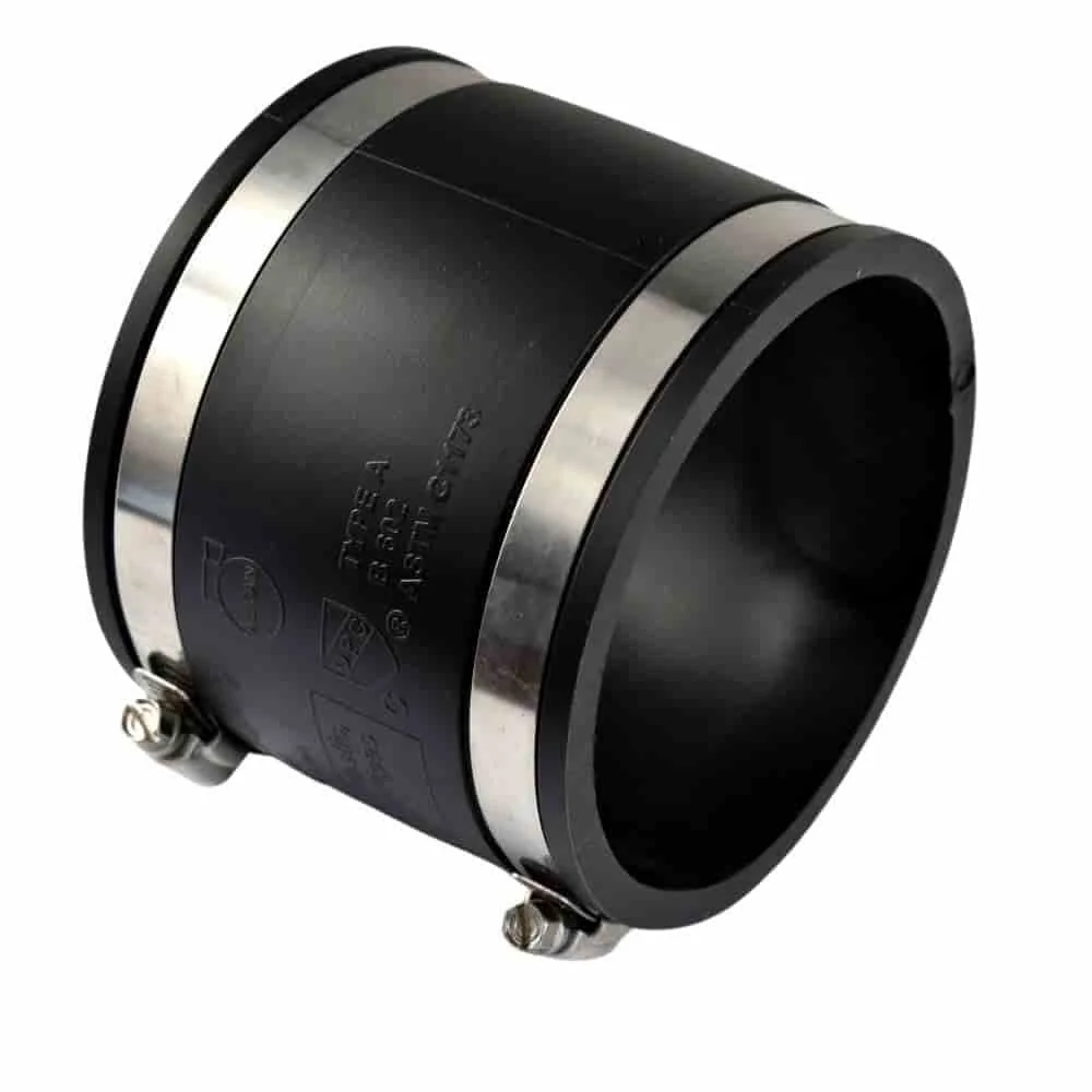 Flexible Rohrverbinder, 110mm Kupplung, PVC Elastomer