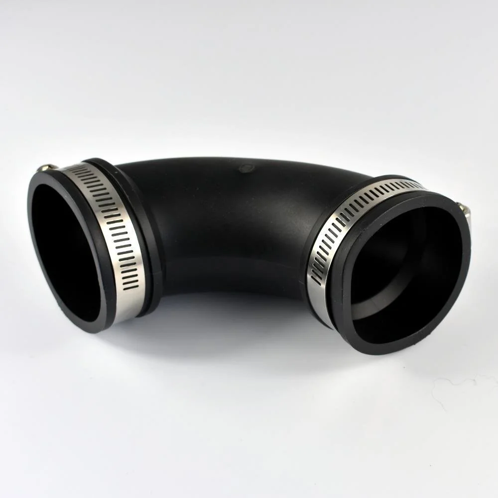 Flexible Fittings, Bogen 2"/63mm, PVC Elastomer Rohrverbinder