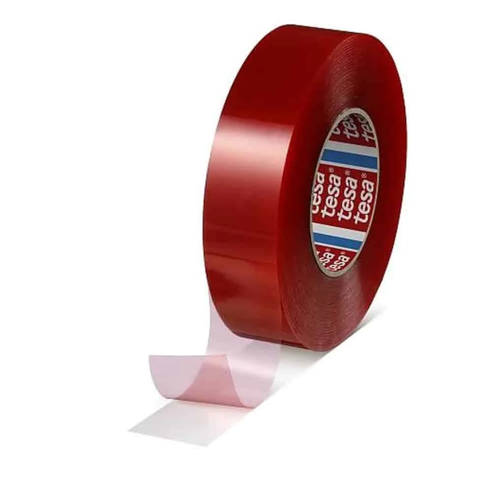 tesa doppelseitiges Klebeband 4965 PP 25 mm x 50 m (transparent)