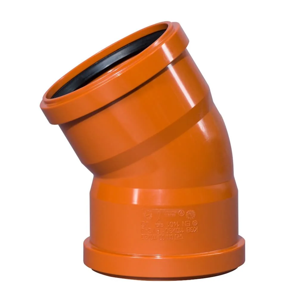 KG Rohr Bogen 110, 30 Grad, Kanalrohr Bogen