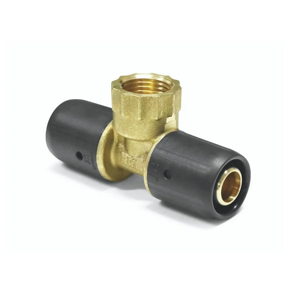 T Stück 20mm, Steckfitting, Rohrverbinder 20mm, Trinkwasserinstallation