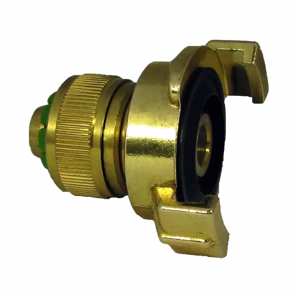 Schlauchkupplung 3/4 Zoll Messing, Schnellkupplung, Schlauchverbinder