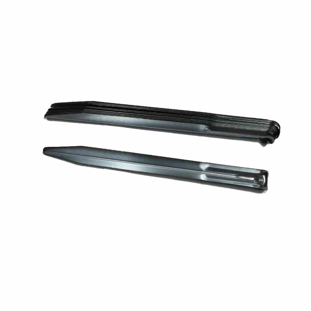 Heringe Set 10 Stück, verzinkt, 23cm, Camping Zubehör