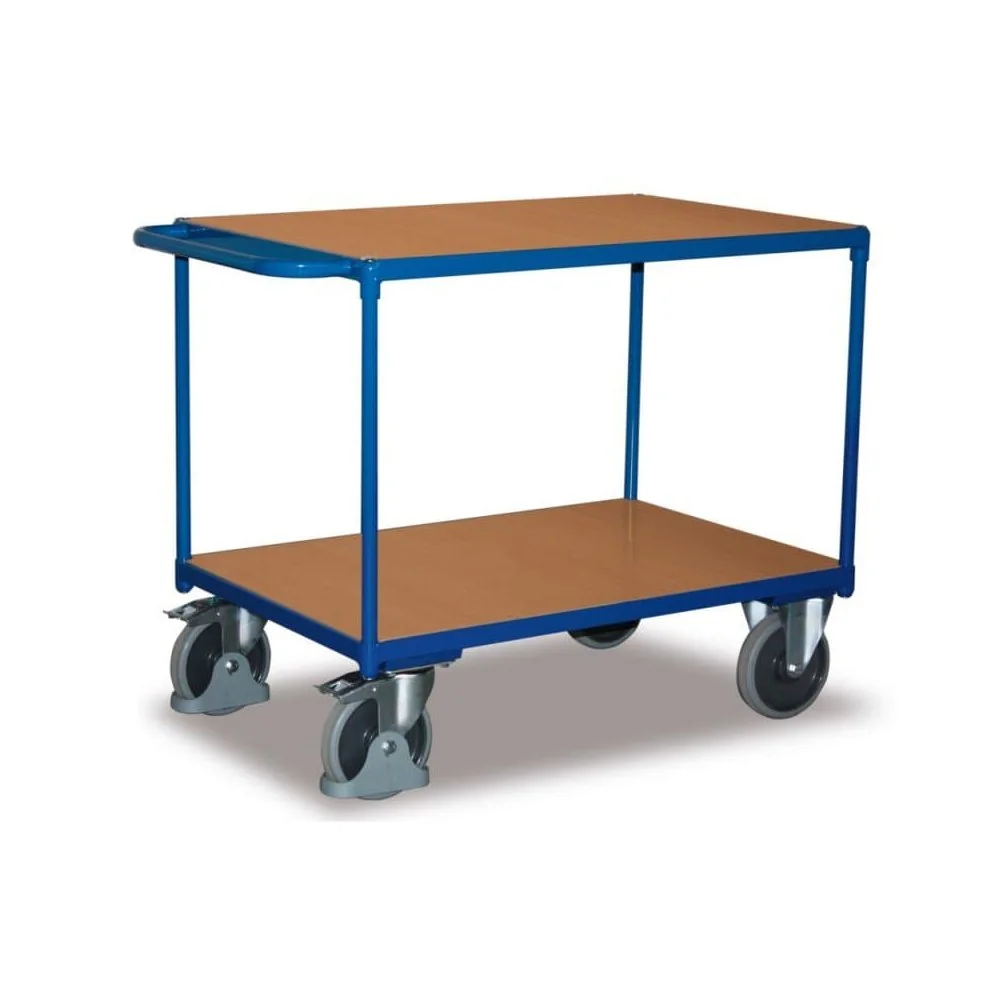 Tischwagen 500 kg, Schwerlast, mit 2 Ladeflächen Werkstattwagen
