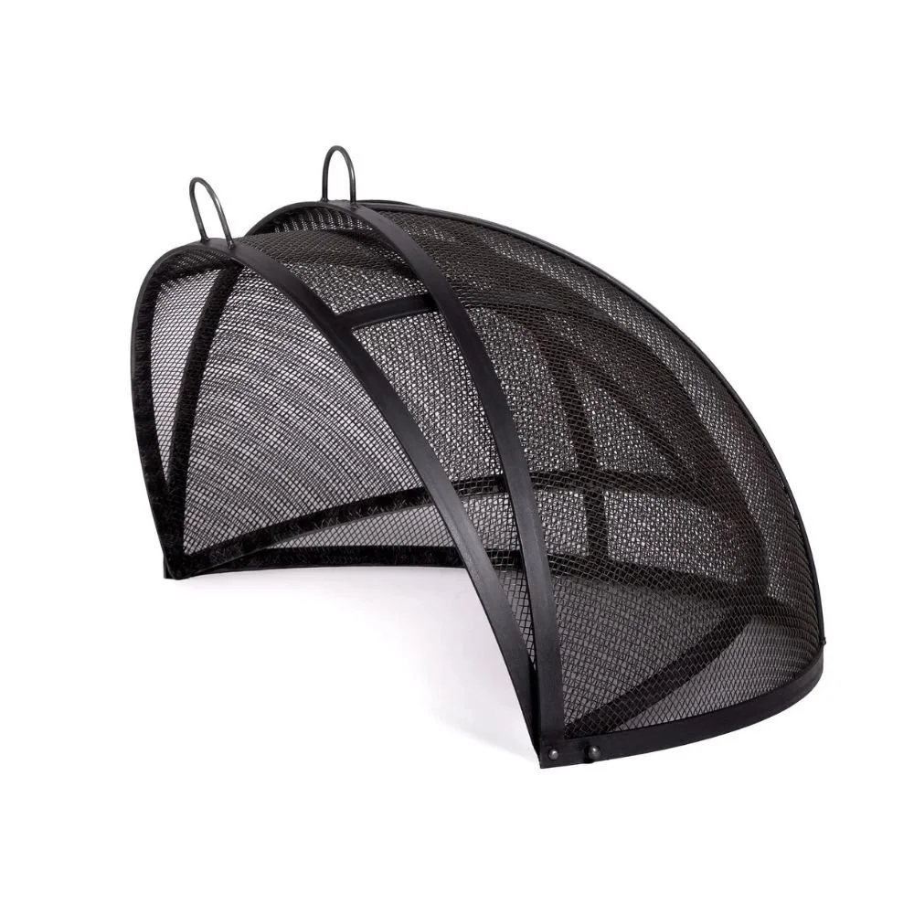 Feuerschale Abdeckung 70 cm, aufklappbar, Funkenfang, Feuerschale sicher