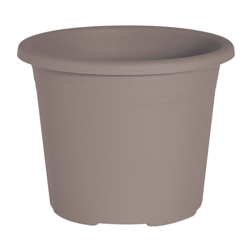 Blumentopf CYLINDRO, ca. 20 cm, 3 Liter, taupe