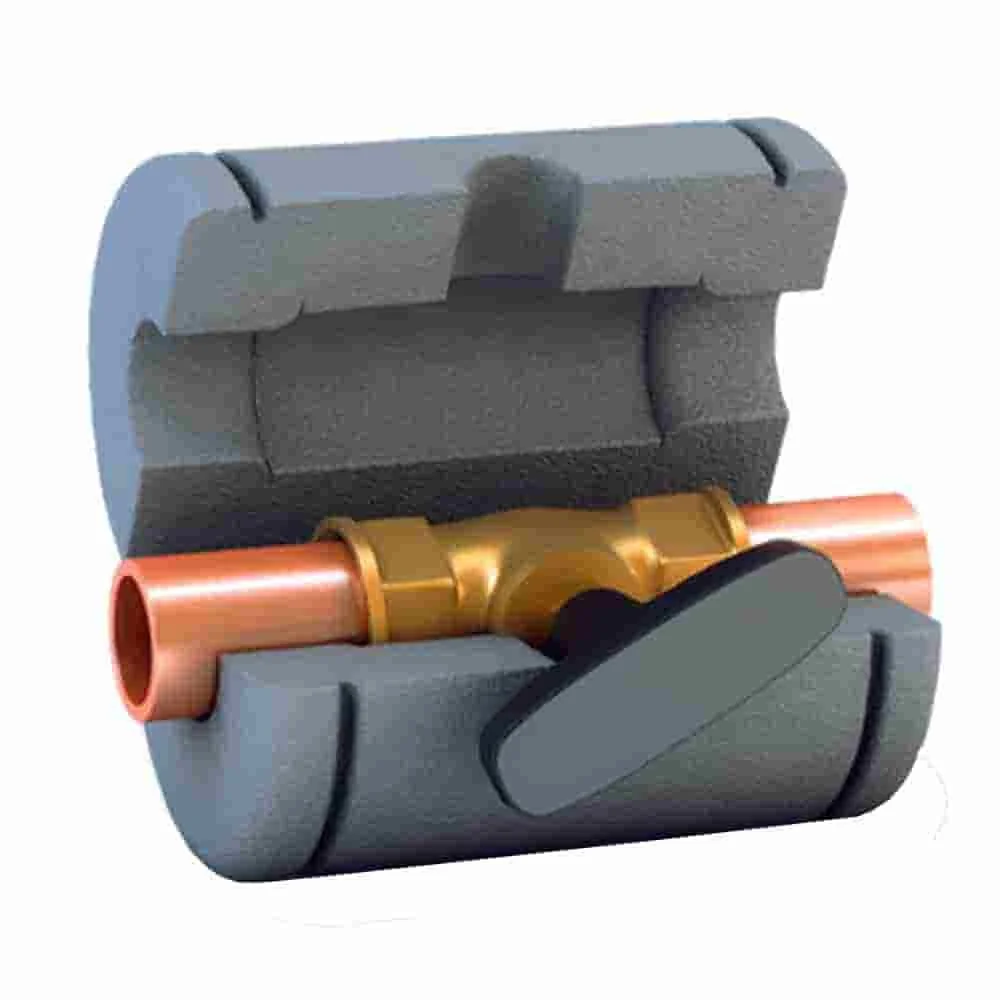 Kugelhahn Isolierung DN 40, Ventilisolierung, Armaturendämmung