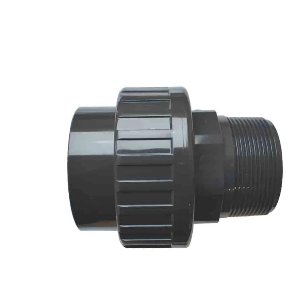 PVC Fittings, Klebemuffe, PVC-U Verschraubung 63mm x 2"