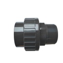 PVC Fittings, Klebemuffe, PVC-U Verschraubung 63mm x 2"
