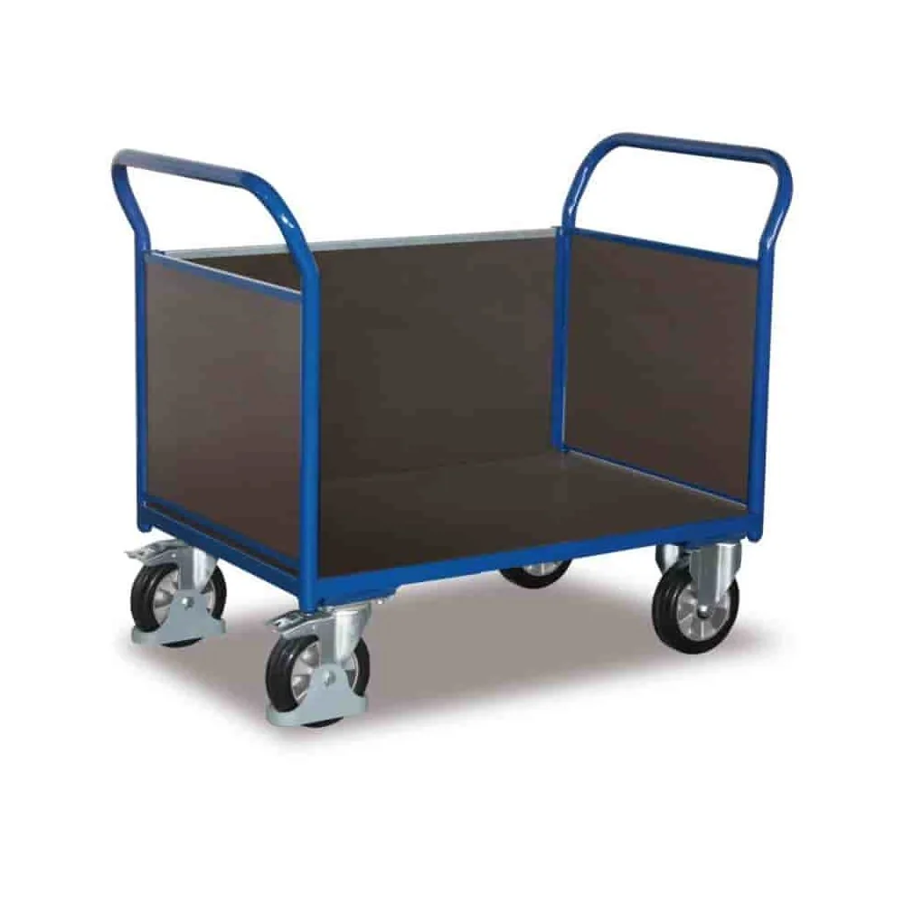 Dreiwandwagen 1000 kg, Transportwagen, Typ L EasySTOP