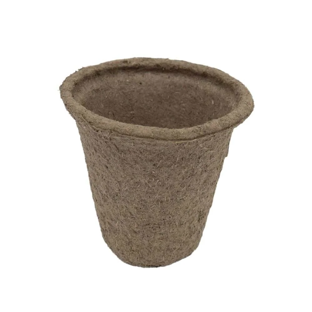 Pflanztöpfe kompostierbar, 8x8 cm, biologisch abbaubar, Anzucht