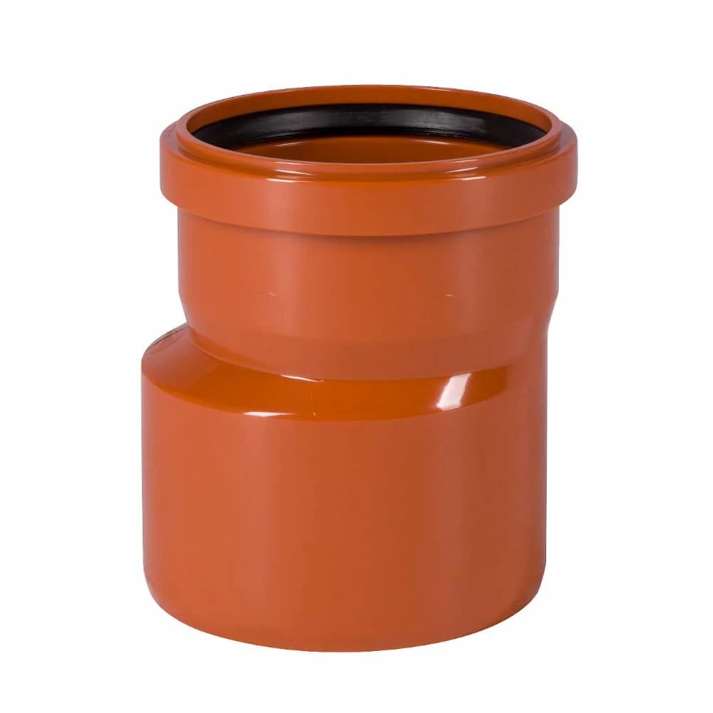 KGR Reduktion DN/OD 250/200, Abwasserrohr Reduzierstück, PVC Kanalrohr