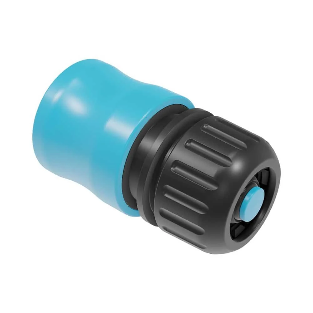 Gartenschlauch Schnellkupplung 1/2 Zoll mit Wasserstop