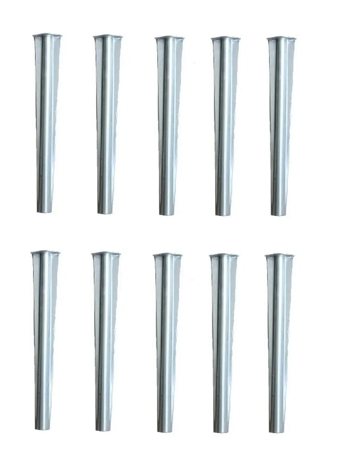 10Set Erdanker Metall 25cm x 3cm | Bodenanker | Erdnägel