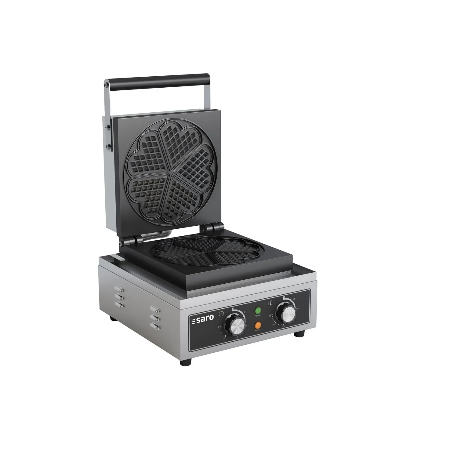 Waffeleisen, Waffelmaschine - ILONA, für Herzform Waffeln