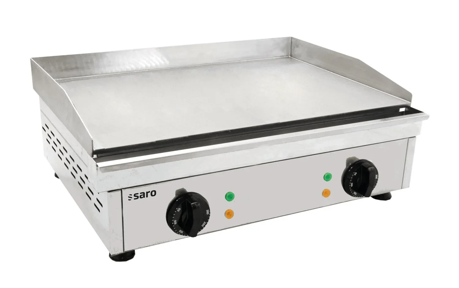 Saro Griddleplatte aus Edelstahl, Fry Top GM 610L - Glatte Bratplatte