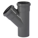 HT Rohr 75mm, HT Abzweig 45 Grad, Abwasserrohr