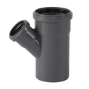 HT Rohr Abzweig DN 90/50, 45 Grad, Abwasserrohr