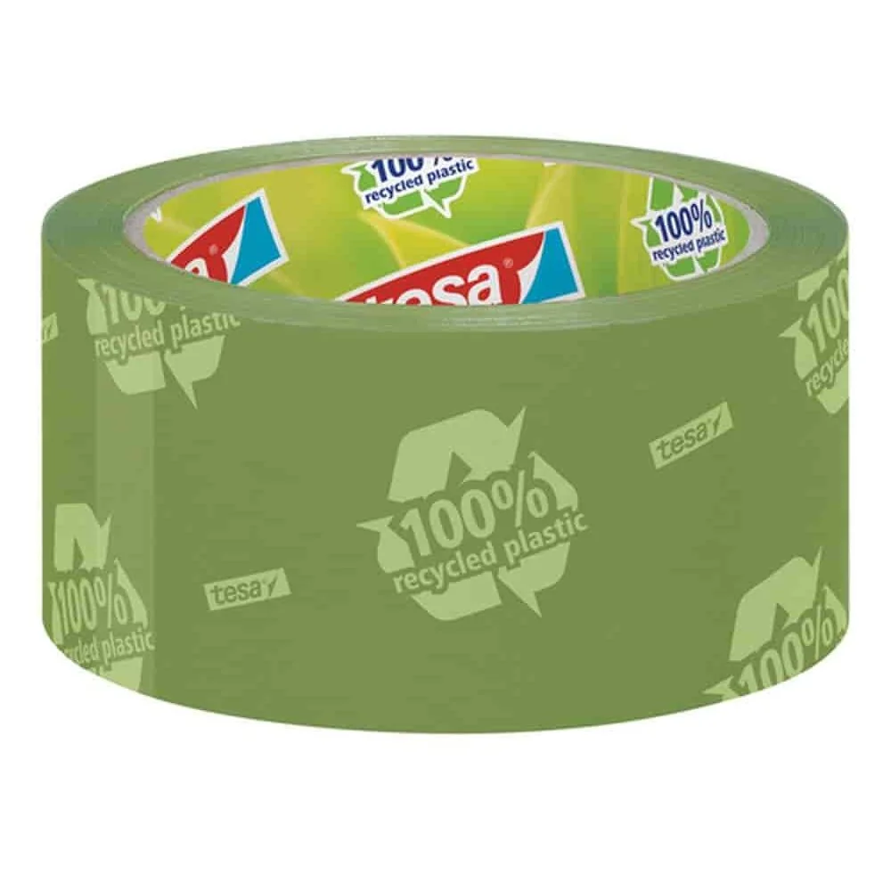 Paketband grün, 50 mm x 66 m, PP Klebeband, umweltfreundlich
