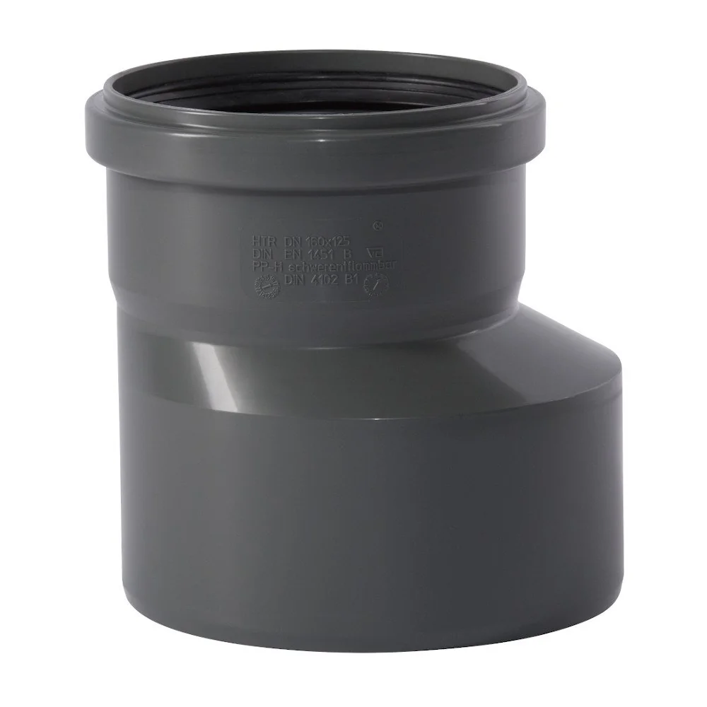 HT Reduzierung DN 160/125, Abwasserrohr Reduzierstück