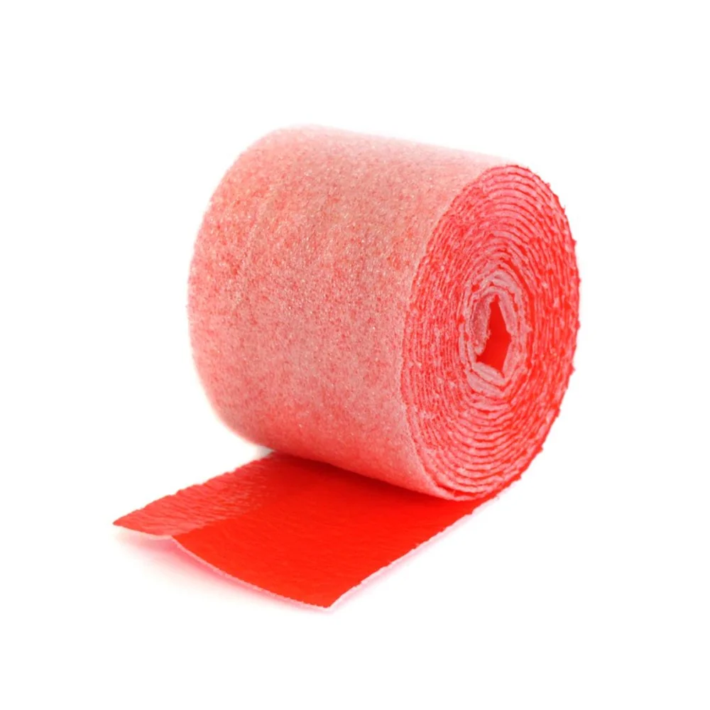 Rohrisolierung, Wickelband, 100mm breit, PE-Schutzfolie, Rot