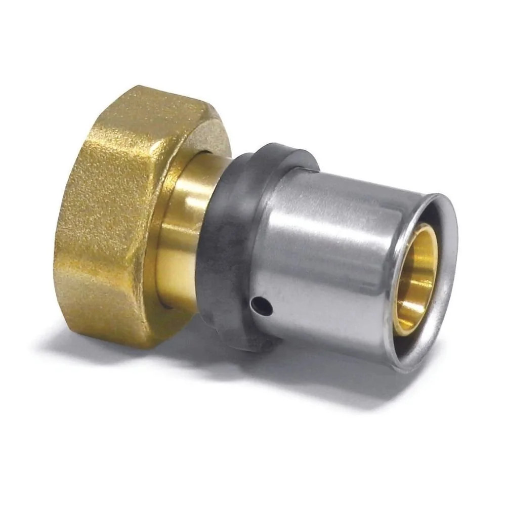 Eurokonus Verschraubung, Pressfitting Übergang 20 x 2 - 3/4 IG, Heizungsrohr Verbinder