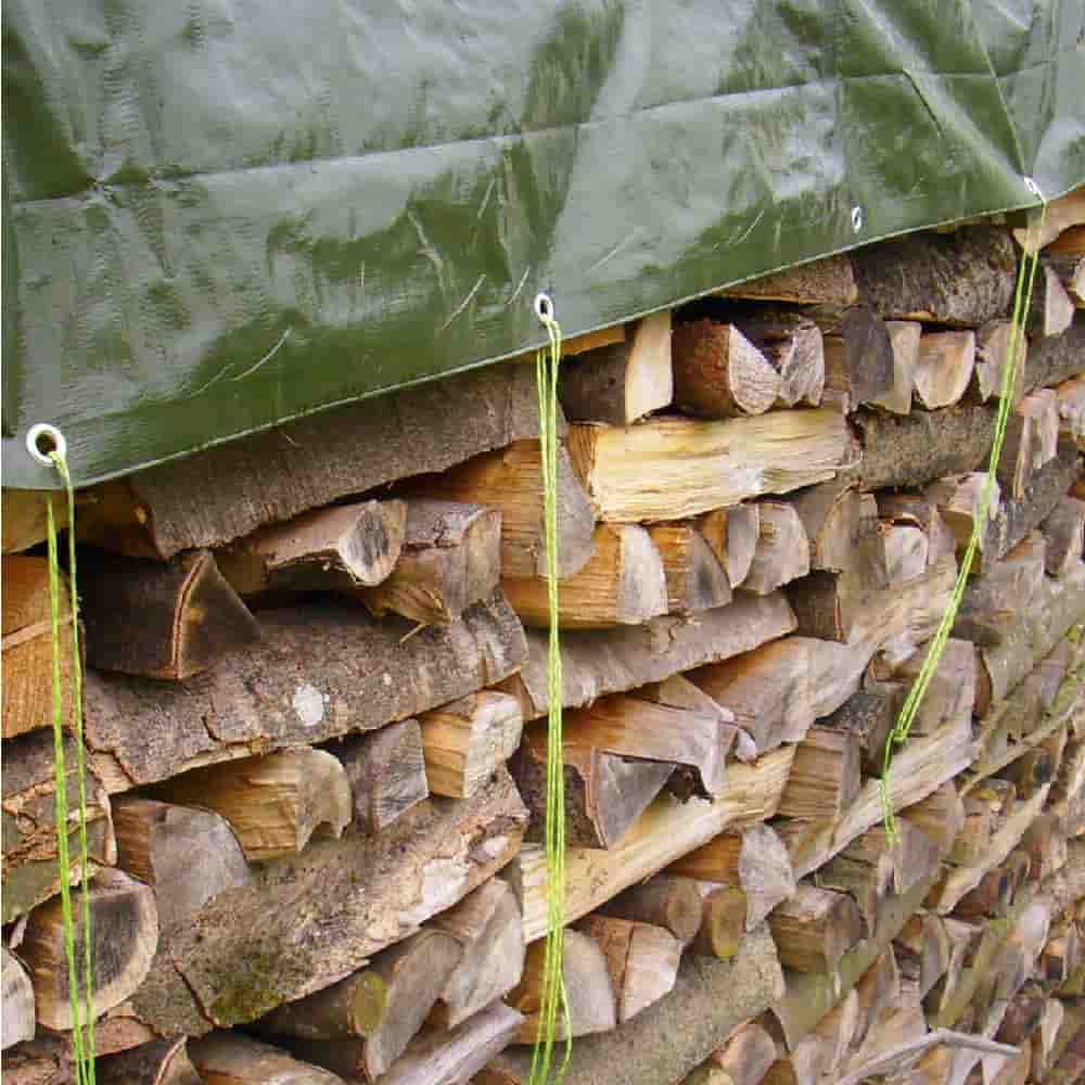 Abdeckplane 210g/m², 1,5 x 10m grün (15m²)