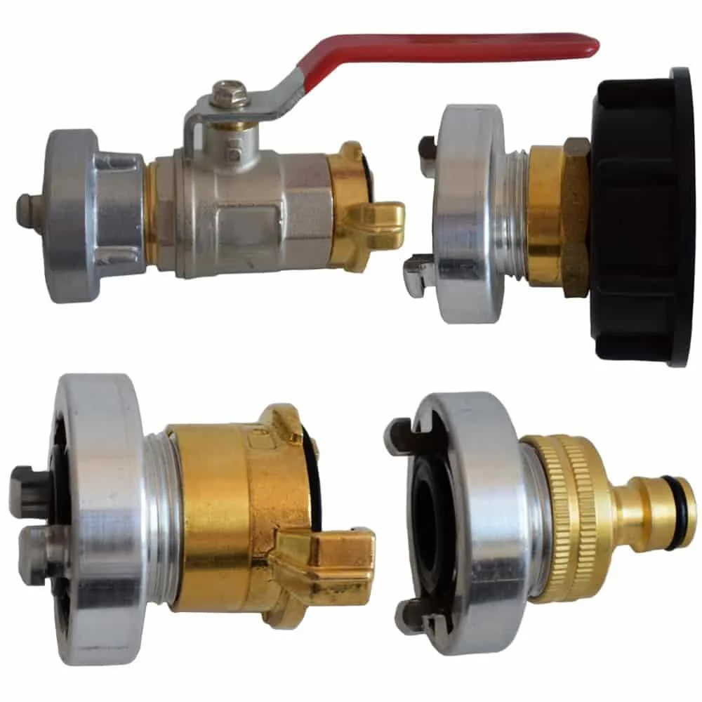 Storz Kupplung Adapter, IBC Anschluss, Feuerwehrkupplung