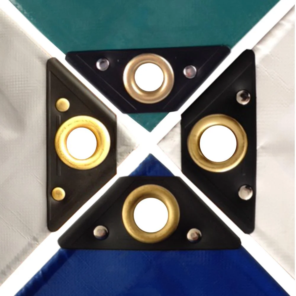 Abdeckplane, PVC Plane 650 g/m², Gewebeplane, wasserdicht, grün, grau, blau, weiß