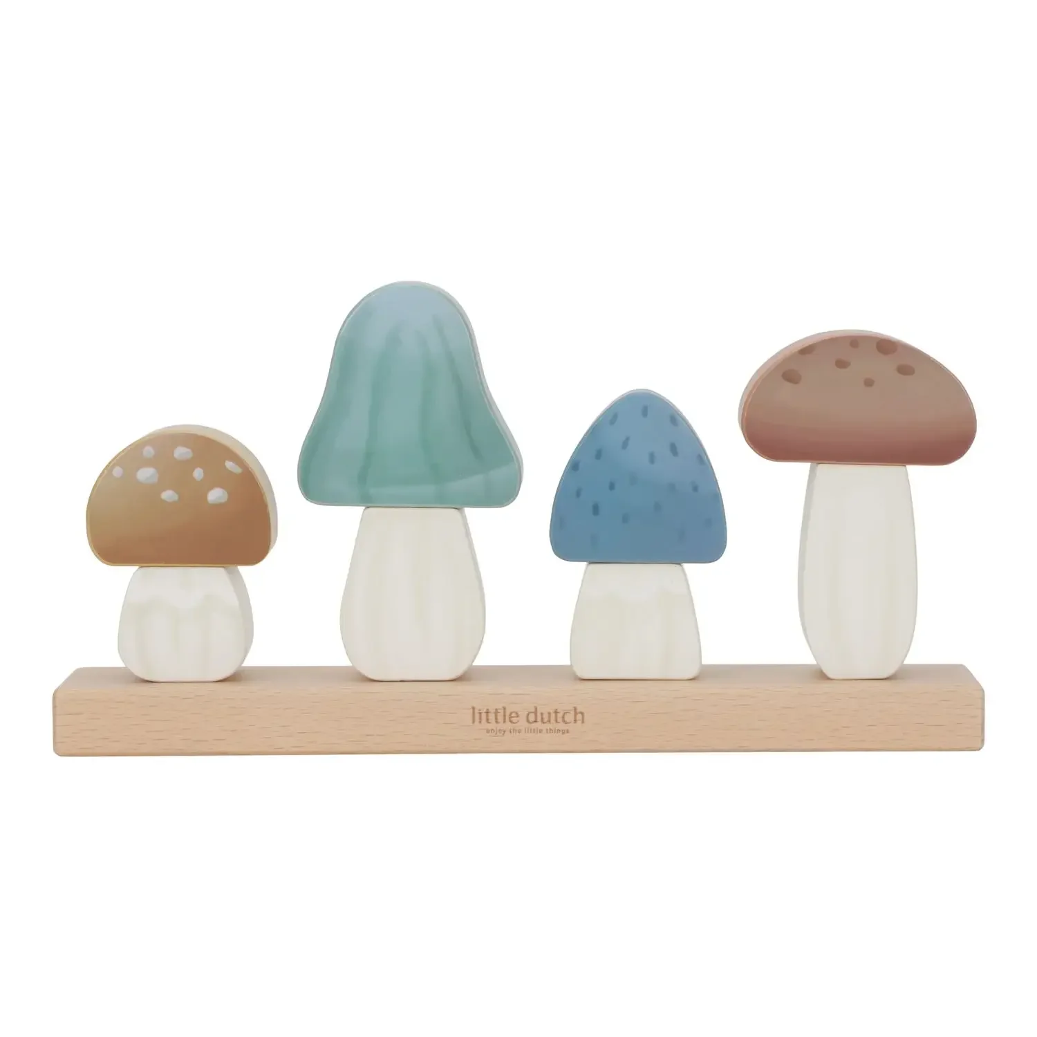 Little Dutch Stapelspielzeug, Stapelspiel - Forest Friends, Pfliegenpilze