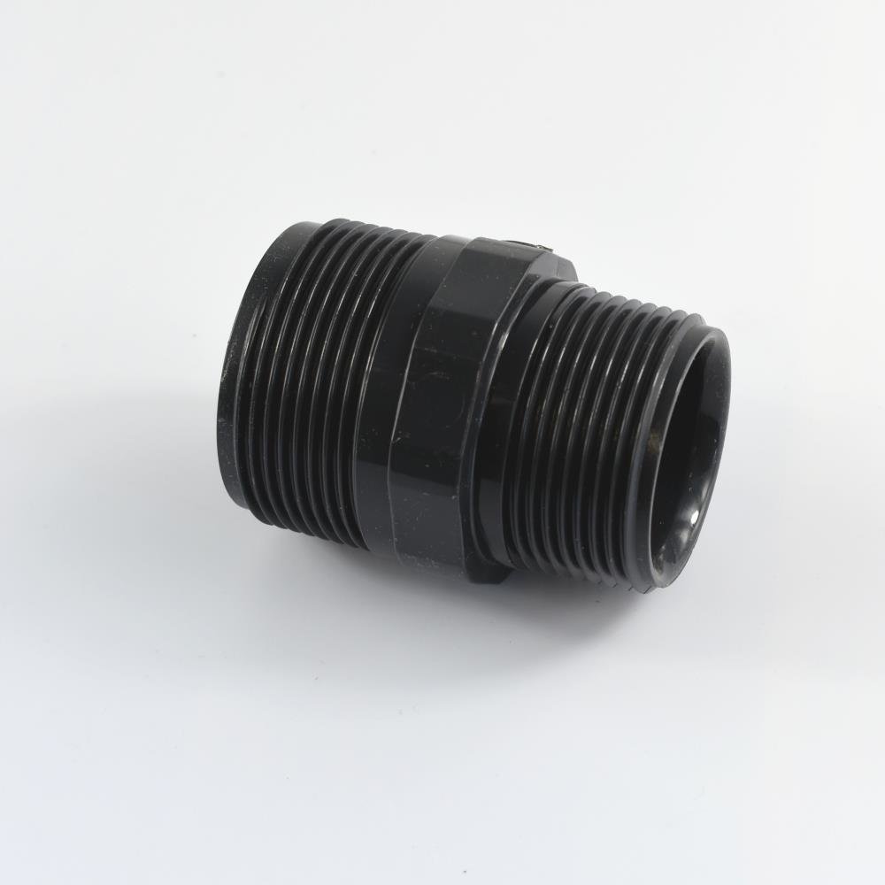 PVC Fittinge, Doppelnippel reduziert AG 1 1/2" x 1 1/4", PVC-U Fitting