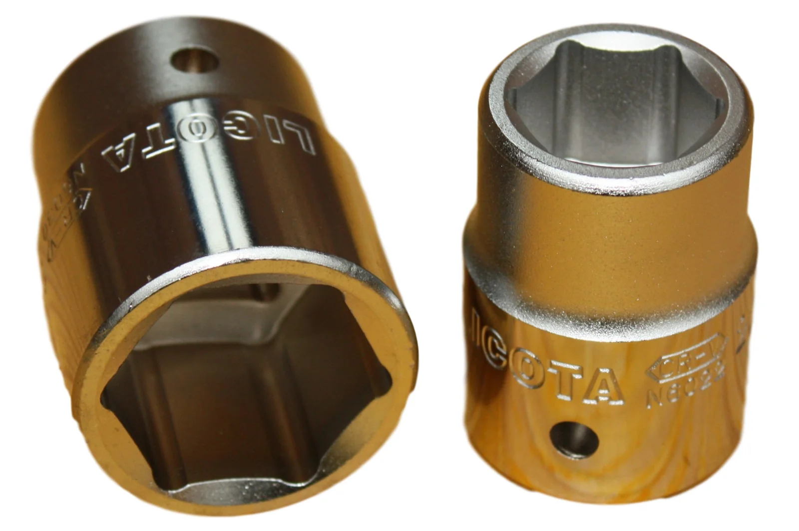 Stecknuss 1/2 Zoll, 8mm Langnuss, 77mm, CR-V, 6-Kant, Profi Qualität