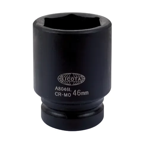 Schlagschraubernuss, 1 Zoll Nuss, SW 65, Lang, Kraftnuss