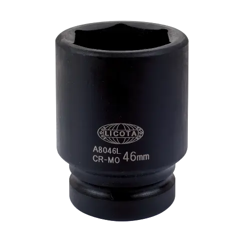 1 Zoll Nuss, Schlagschraubernuss SW 70, lange Ausführung, 6pt