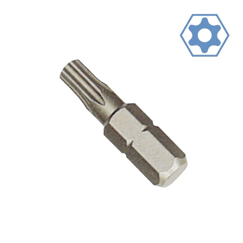 Innensechskant Bit, TT15, mit Bohrung, 1/4 Zoll