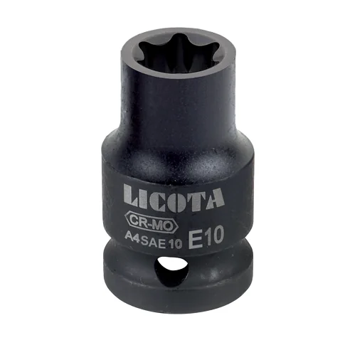 Innensechskant Nuss, Schlagschrauber Nuss, Aussen Innensechskant E10, 1/2 Zoll, 38mm