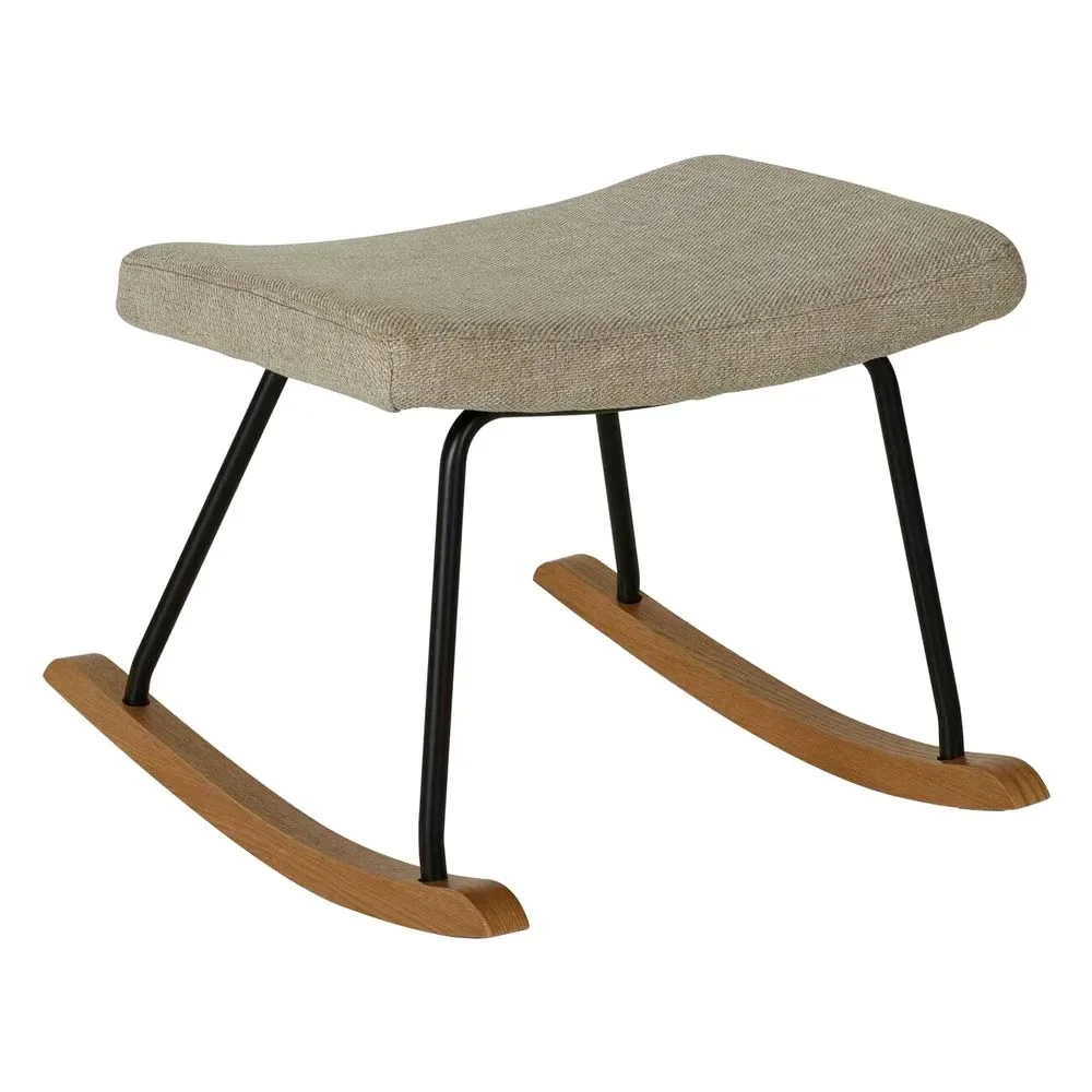 Quax Fußhocker für Schaukelstuhl /Stillstuhl De Luxe clay