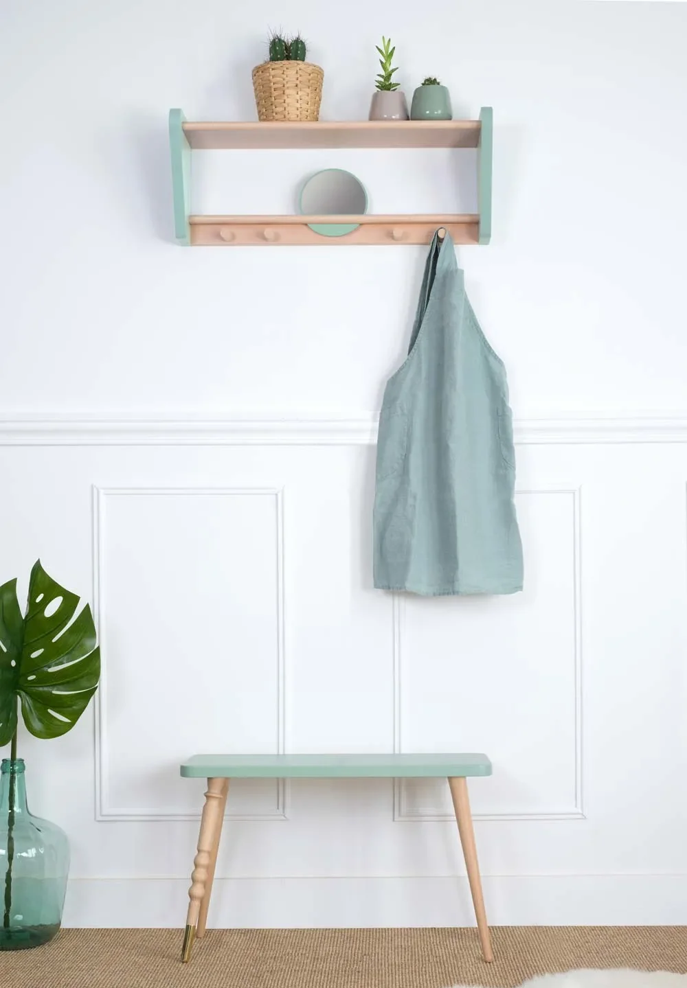 Jungle by Jungle Wandregal Garderobe grün