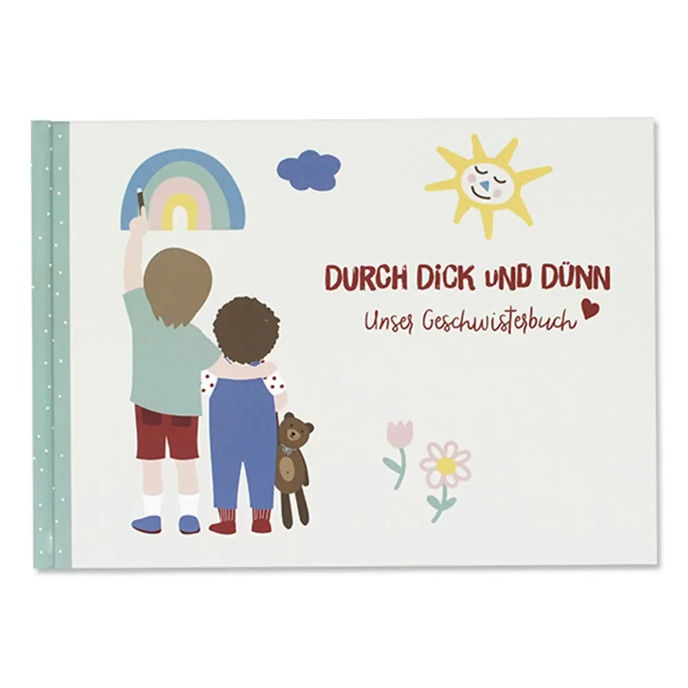 Ava & Yves Geschwisterbuch "Durch dick & dünn"
