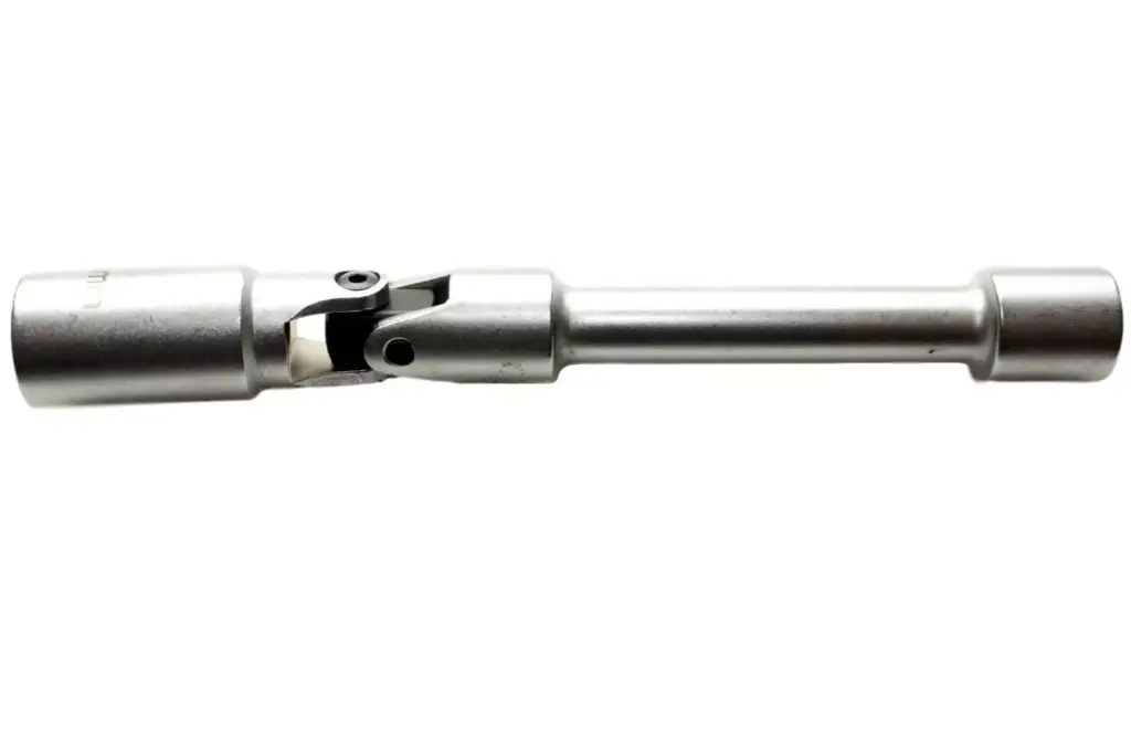 Glühkerzenschlüssel 14mm, Gelenk, 3/8 Zoll Nuss, 12pt