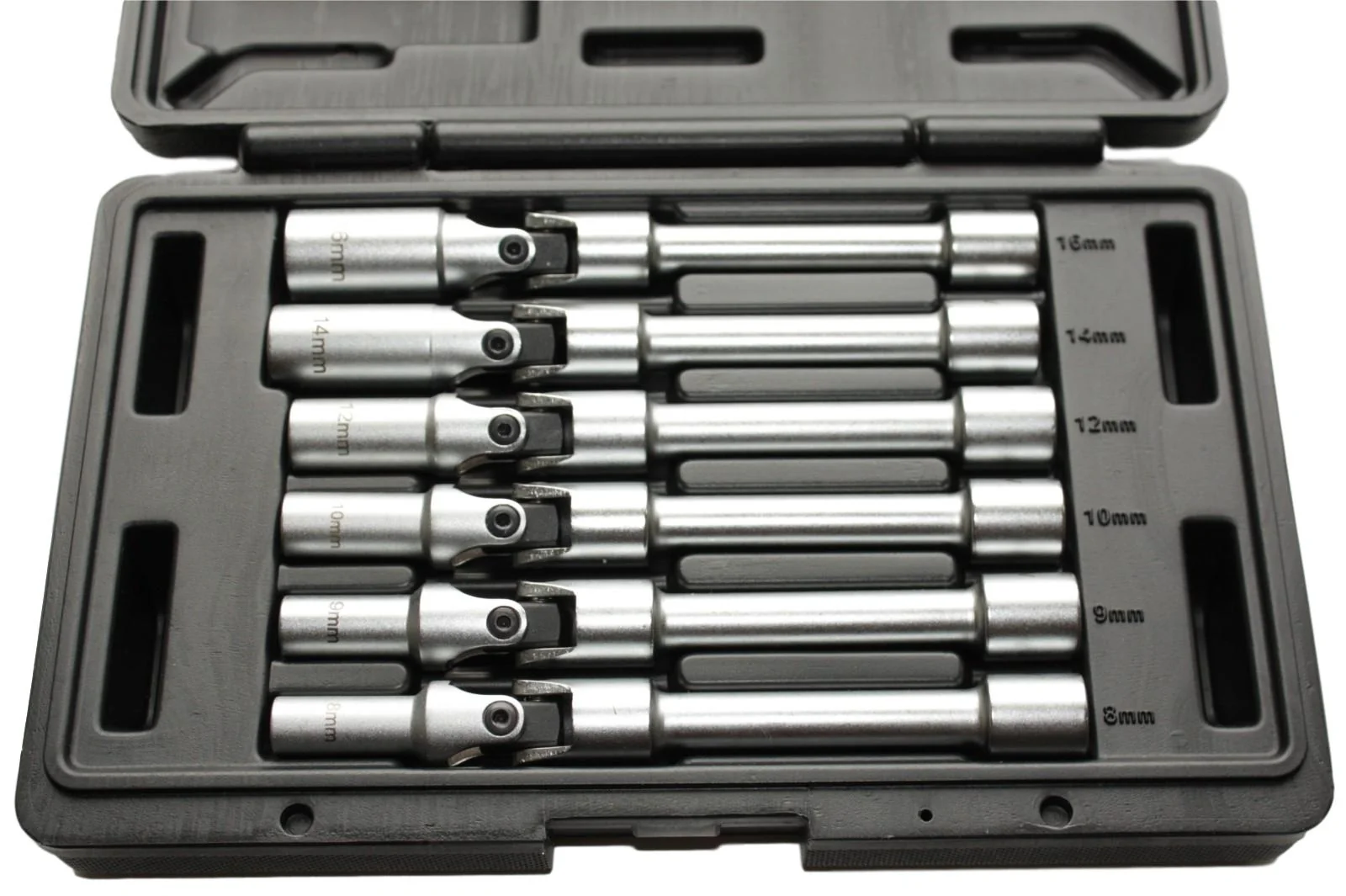 Glühkerzenschlüssel Satz, 3/8 Zoll, SW 8-16mm, 160mm Länge