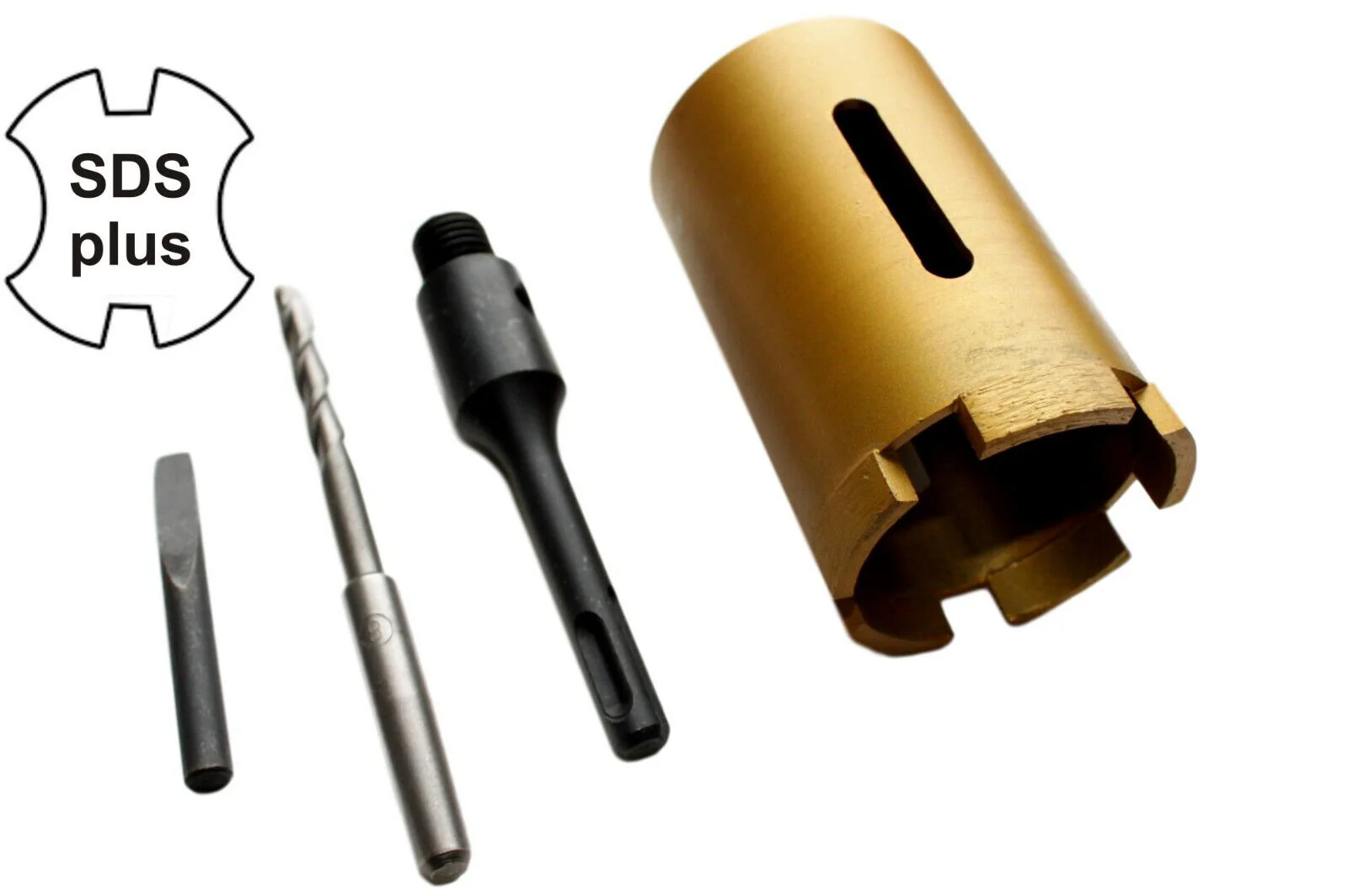 Diamantbohrkrone, 68mm, SDS Plus Bohrkrone, Steckdosenbohrkrone