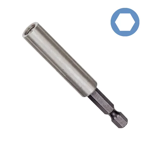 Bithalter magnetisch, magnetischer Bithalter, 6,35mm Hex, kurz