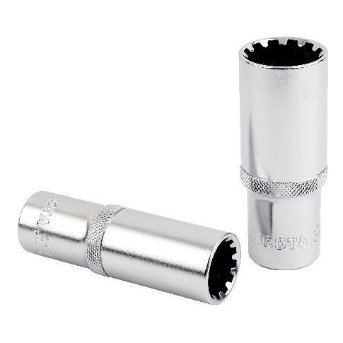 Stecknuss 1/2 Zoll, Vielzahn, 19mm, GearLock Nuss