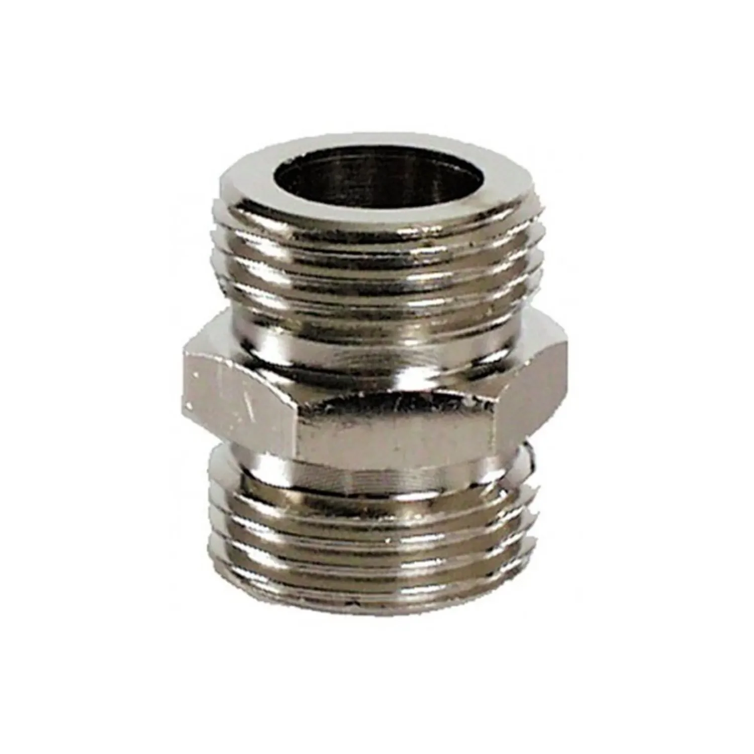 Doppelnippel, Gewindenippel - beidseitig 5/8 Zoll, NW: 10 mm