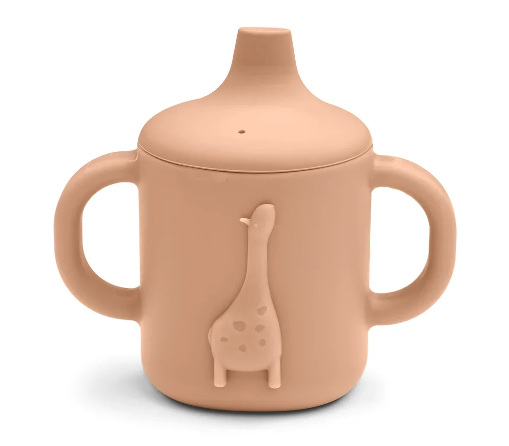Liewood Schnabeltasse, Trinklernbecher – Amelio, silikon, Farbe: Tuscany rose