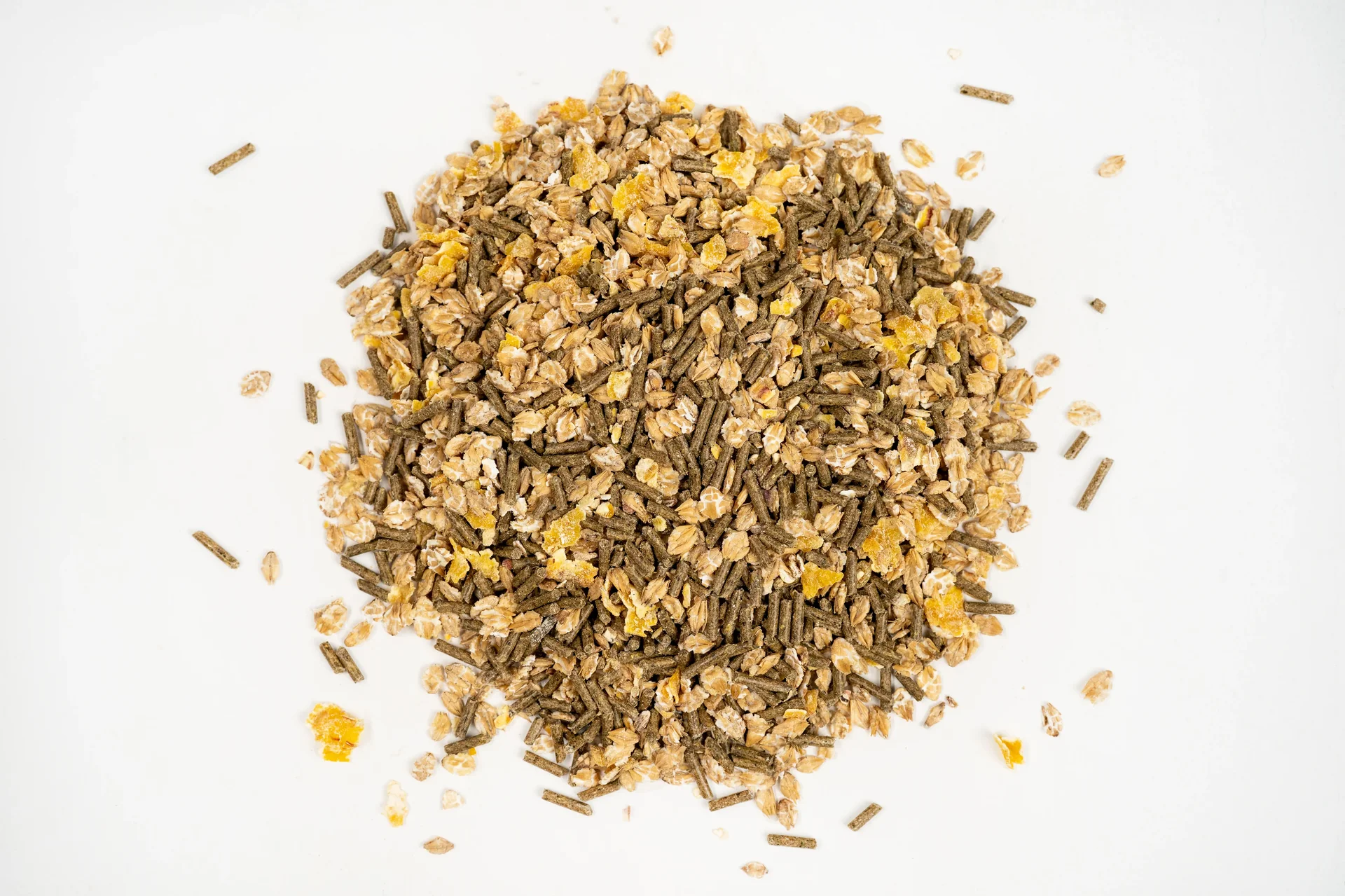 Hirschfutter 20kg, Rehfutter, Schaffutter, Ziegenfutter, Flockenmischung für Pflanzenfresser
