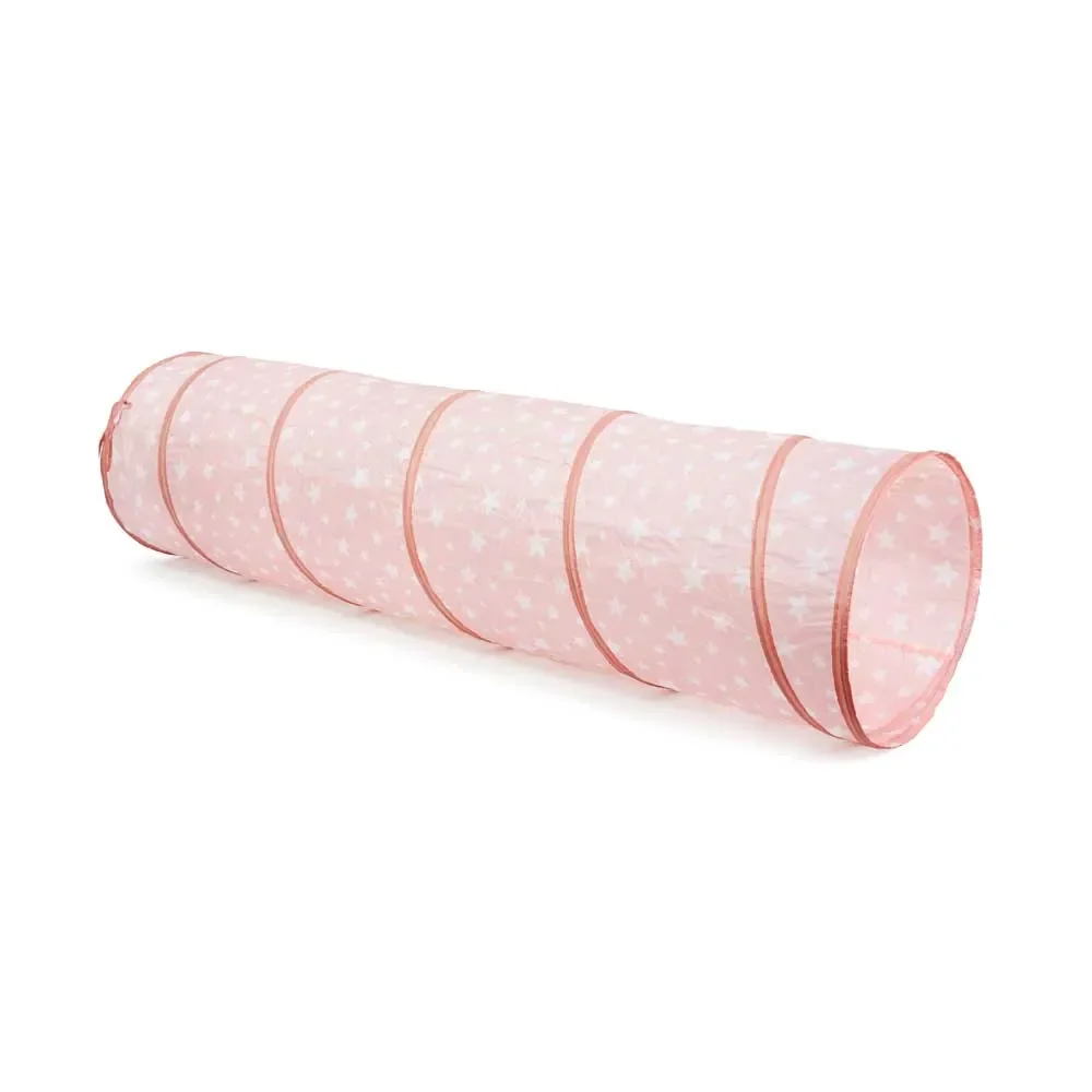 Kids Concept Spieltunnel Sterne rosa